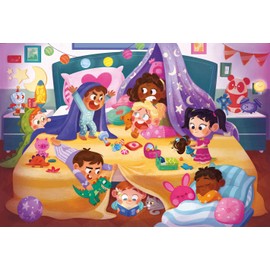 Clementoni 24213, Nighty Night Maxi Puzzle for Children - 24 Pieces, Ages 3 Years Plus