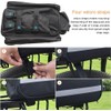 KLERICER Bike Rear Rack Bag,10-25L Bicycle Trunk Bag with Rain