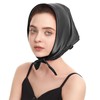 Zando Silk Head Scarf Wrap Neck Scarf Women Silk Feeling