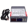 Digital Temperature Controller with Adjustable Heating Cooling Thermostat and Sensor