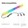 COOLMOON Magnetic ARGB LED Strip Dual Side Lighting Strip Rainbow