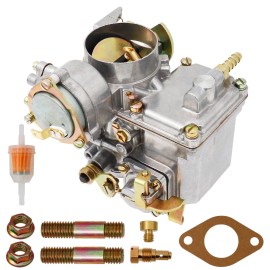 THUNDERMINGO 34 PICT-3 Carburetor For VW Beetle Thing 1971-1979 Dual Port 1600cc 113129031K