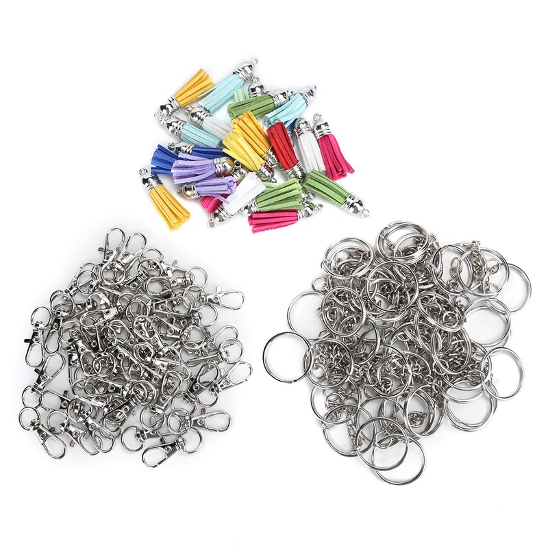 Key Chain Tassel Set Mixed Color Zinc Alloy Mobile Phone
