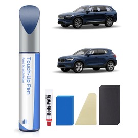 PARTS4EV Denim Blue Metallic(723) Touch Up Paint Repair Kit Compatible with Volvo - DIY Kit Exactly Matches Chips and Nicks