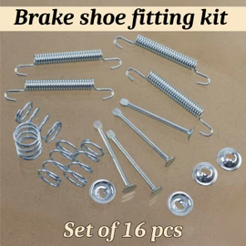 AERZETIX - C75262 - Accessory Kit, Parking Brake Shoes - Compatible with Saab, Opel