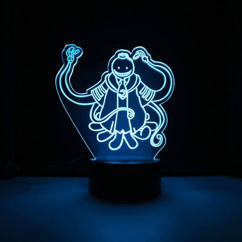 Wolobox LED Lamp Anime Manga Kuro Sensei Colour Changing USB