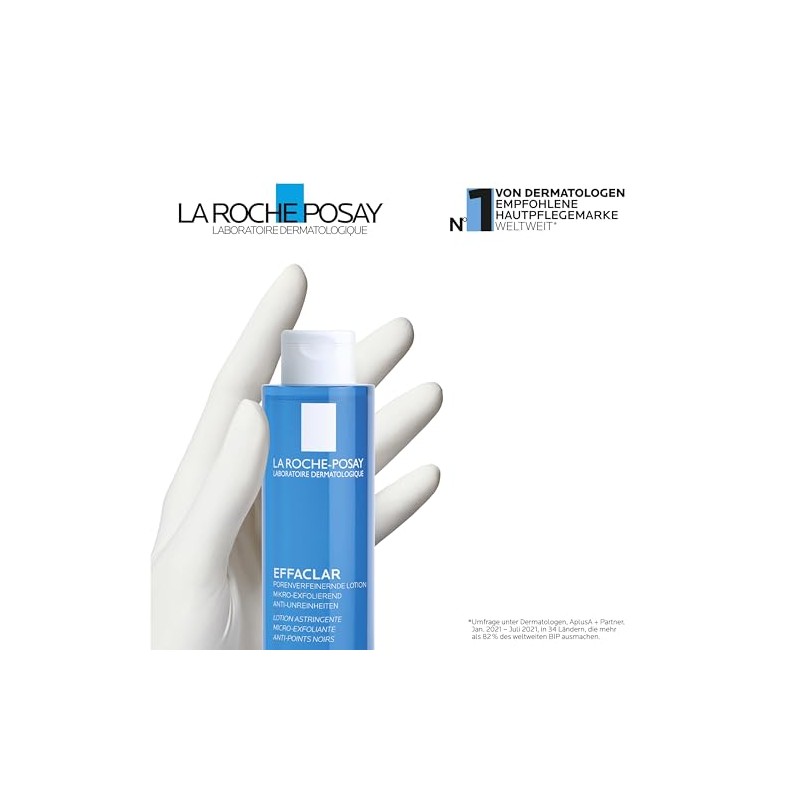 La Roche-Posay Effaclar Astringent Face Toner for Oily Skin, 6.76
