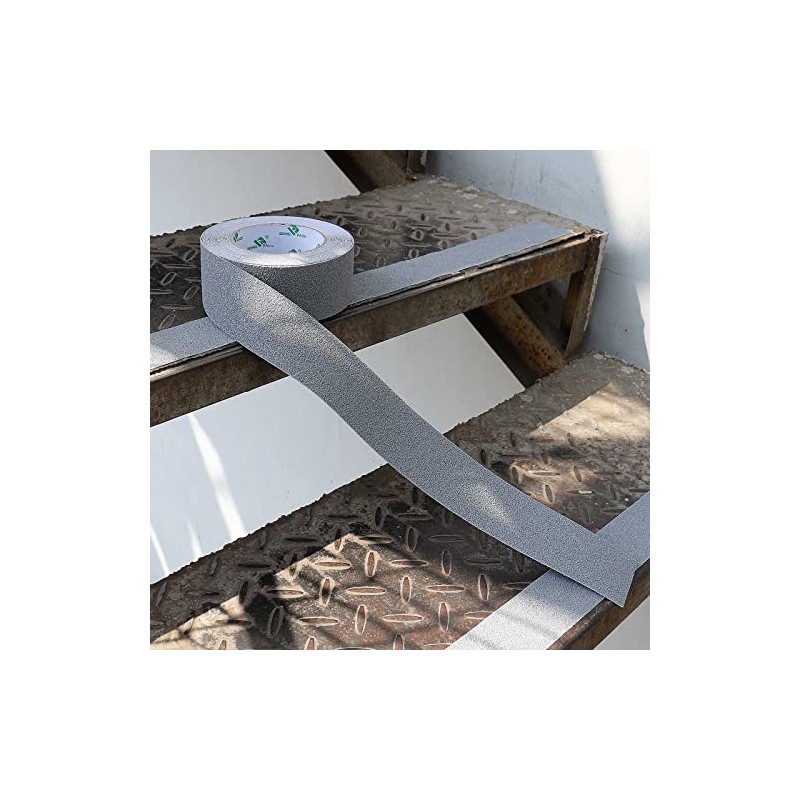 Bomei Pack Rollos Cinta Antideslizante 50mm X10m Adhesiva Escaleras Peldaños