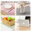 Junichiya Placemat Fabric, Cotton, Linen, Double Layer Fabric, Washable, Solid,