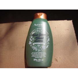 Aveeno Fresh Greens Blend Hair Shampoo Refresh & Thicken Sulfate-free  12 Ounce