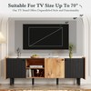 Virubi TV Stand for TVs up to 70 Inch TV,