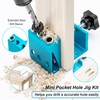 Pocket Hole Jig Kit All-in-One System 3 Drill Guide Joint