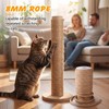 Natural Sisal Rope for Cat Scratching Post, 5/16" x 60