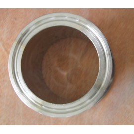 2" x 12" Long Sanitary Spool Tri Clamp Tri Clover Stainless Steel Pipe Tubing