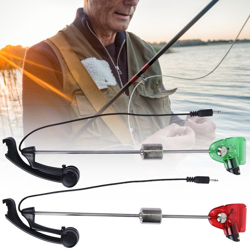 LED Illuminated Indicator Fishing Bite Sound Alarm Fishing Tackle Boxes