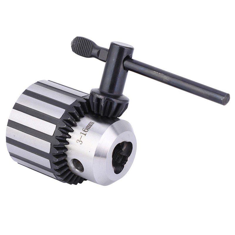 3-16mm B18 Heavy Duty Drill Chuck with Key for Lathe
