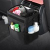 Universal Car Bin Trash Can with Lid Waterproof Storage Dustbin