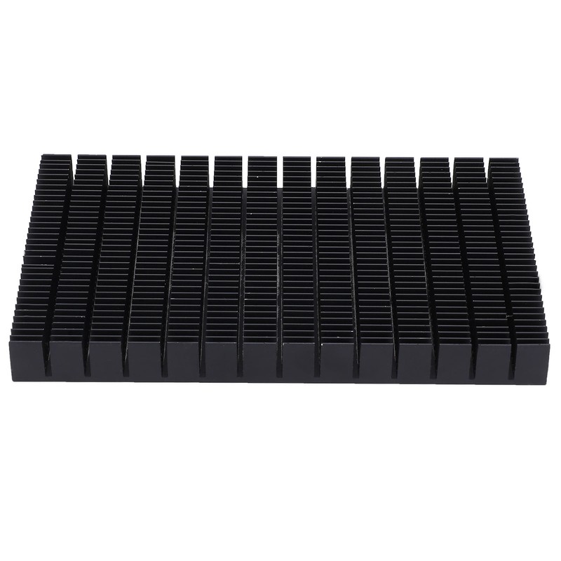 Heat Sink Aluminum Black Cooler Heat Board Radiator Heatsink Power