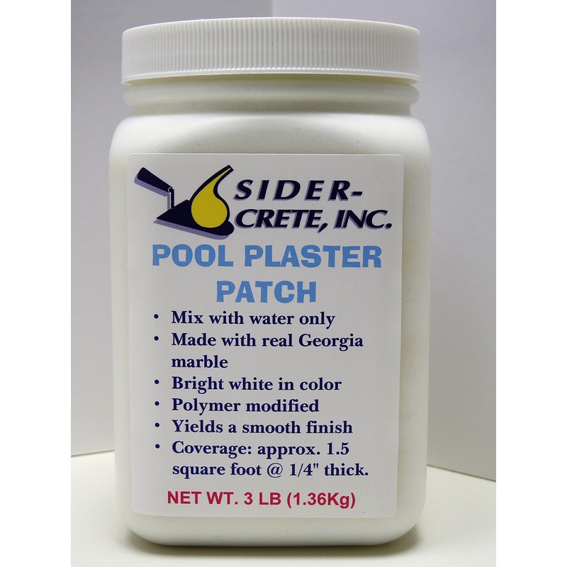Sider Pool Plaster Patch and Repair - 3 lb -