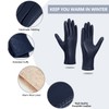 GSG SINCE 1998 Womens Winter Gloves Touchscreen Genuine Leather Gloves