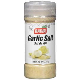 Badia Garlic Salt, 4.5 Oz (Pack Of 8)