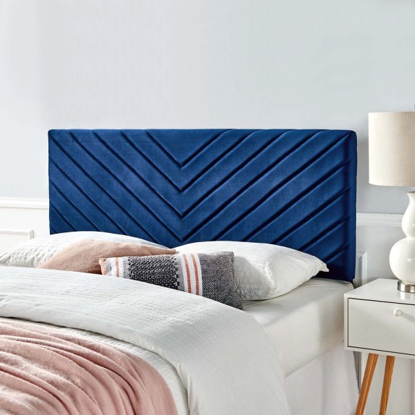 Modway Angular Channel Tufted Performance Velvet Full / Queen Headboard