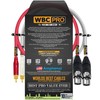2 Foot RCA to XLR (Female) Cable Pair - WBC-PRO-LOCAP