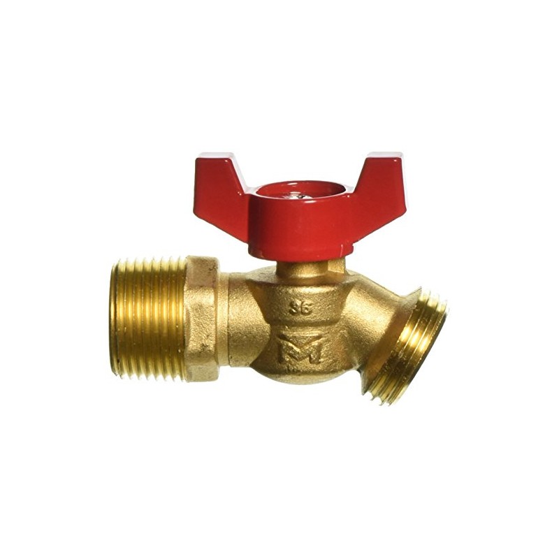 Mueller Industries 102-354HN No Kink Hose Bibb, 3/4-Inch