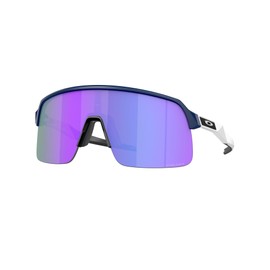 Oakley OO9463 Sunglasses Bundle: OO 9463 SUTRO LITE 946363 Matte Navy/Prizm Violet Policarbonate Standard and Large Black leash Accessory kit