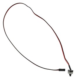 E-outstanding ATX Computer Switch 4PCS 50cm 2Pin PC Host Switch Line Computer Restarting Power Line ATX Computer Chassis Power On/Off Push Button Reset Button Motherboard Jumper Switch