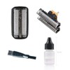 Replacement Shaver Foil and Cutter w/Razor Shaver Oil+ Clean Brush