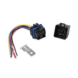 Mr. Gasket 40100G Waterproof Relay 12V DC/30 Amp Continuous/40 Amp Momentary 7 in. Long Wiring Pigtail Waterproof Relay