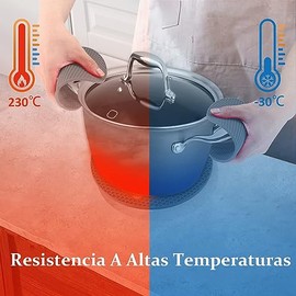 Ausein Salvamanteles de 4 Piezas, Salvamanteles de Silicona Antideslizantes, Multiusos, Calidad Alimentaria y Sin BPA, Porta Caliente para Mesa, para Ollas, Sartenes, Vajillas, Vasos y Platos (Gris)
