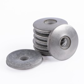 Topnorm24 - EPDM Stainless Steel Sealing Washers for Screws - High-Quality Washers with Sealing V2A Sealing Washer for Plumbing Screws (25, 6.8 x 25 mm)