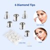 Diamond Dermabrasion Head, Microdermabrasion Accessories 6 Tips, Facial Replacements Dermabrasion