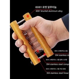 휴대용 손가락 트레이너 전문가용 고강도 조절식 기본 [실버] Portable Finger Trainer Professional High-Intensity Adjustable Basic [Silver]