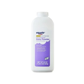 Equate Talco para Beb de Maicena con Lavanda y Vitamina e, Hipoalergnico, Suave para la Piel, 22 Oz (624g)                                            