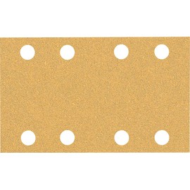 Bosch Accessories 2608901661 Sandpaper for Orbital Sander Grit (Num) 60 (L x W) 133 mm x 80 mm Pack of 50