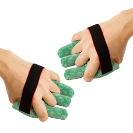 UOMIO Finger Contracture Grips Cushion, Finger Separator, Finger Separator Protection, Soft Foam Finger Separators, Palm Protector for Hand Contracture, Finger Rehabilitation Training Elderly Care