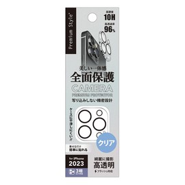 iPhone15Pro iPhone15ProMax Camera Full Protector [Clear]