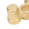 2PCS Battery Terminal Connectors Brass Negative Positive Car Battery Cable
