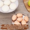 Round Steamer Rack 1pcs with Silicone Steamer Liners, Stainless Steel