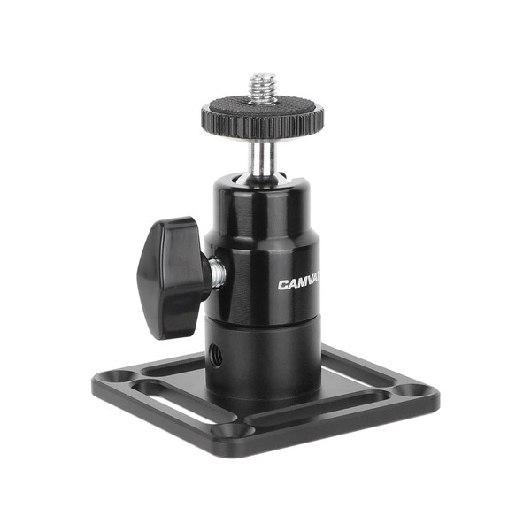 CAMVATE Ceiling Mount Plate with 1/4"-20 Mini Ball Hand for