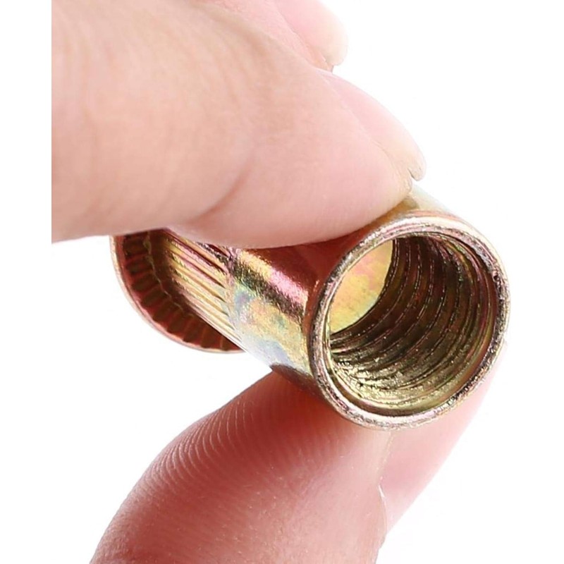 LiebeWH Juego de Tuercas Remachables Tuercas de Remache de Acero