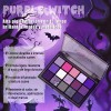 Paleta de Sombras Ucanbe Purple Witch 15 Tonos Mate Brillante