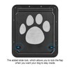 Ownpets Dog Screen Door, Inside Door Flap 12x14x0.4 Inch, Lockable