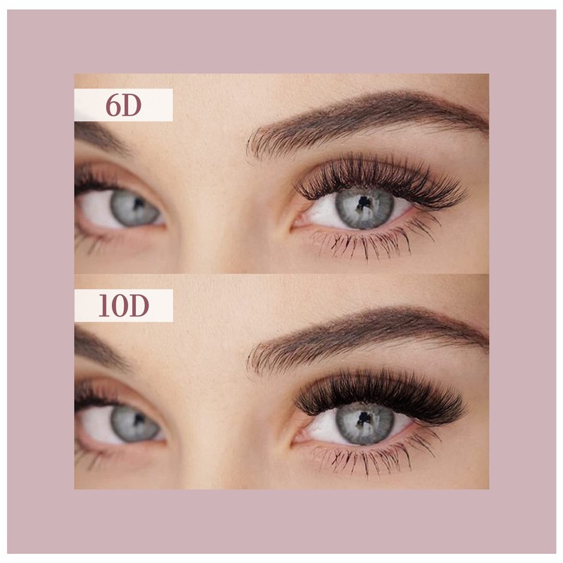 Higu clace Eyelash Extensions 10D 0.07 C Curl Mix 10-15mm