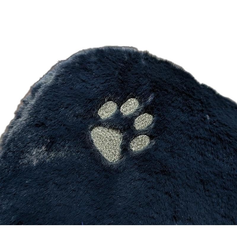 Golf Iron Cover Paw Embroidered Boa Hood Type SAICF21N (Navy)