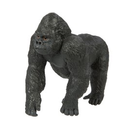 Safari Ltd. Lowland Gorilla Figurine - Detailed 4.25" Plastic Model Figure - Fun Educational Play Toy for Boys, Girls & Kids Ages 1+