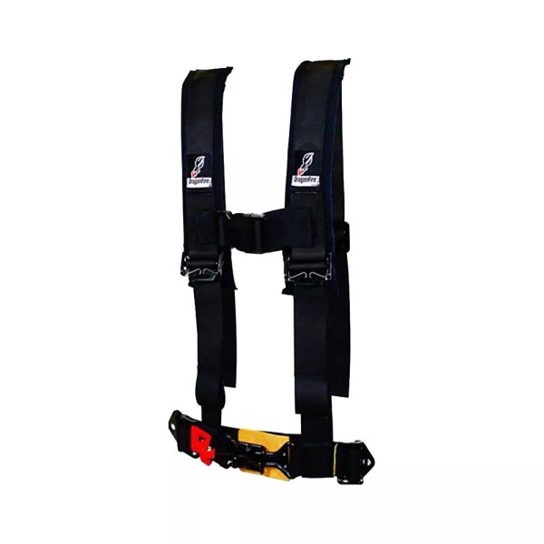 Dragonfire Racing Youth 4-Point H-Style Safety Harness 2" For ARCTIC